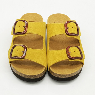 Ilary 2 Straps Scholl F29321 orcha, wygodne klapki z wkładką Adapta