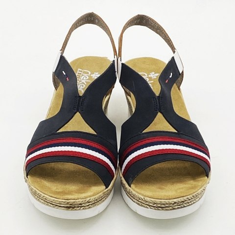 619S6-14 Rieker damskie sandały