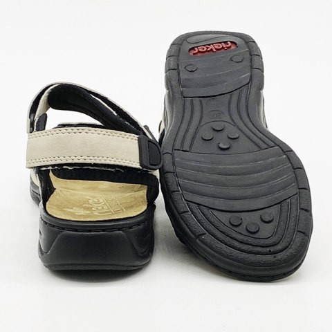 64586-60 Rieker wygodne sandały