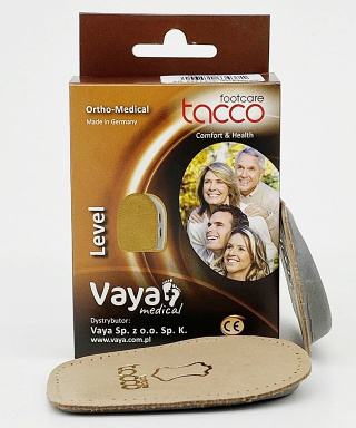 Tacco Level - podpiętki przeciwko wykoślawianiu obuwia