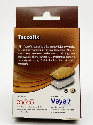 Amortyzujace podpiętki do butów TACCO Taccofix