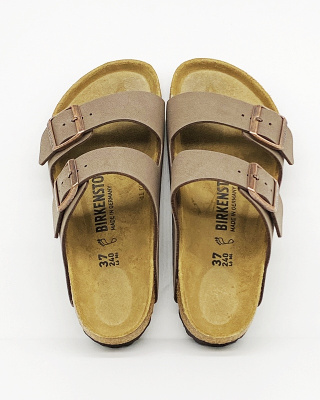 Klapki Birkenstock Arizona mocca 0151181 - tęgość H-K-M