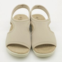 Sanital Flex 8024.17 beige Damskie sandały dla stóp z haluksami