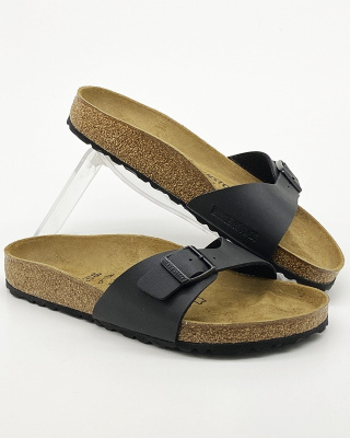 Klapki damskie MADRID Birkenstock 0040791 regular fit - black