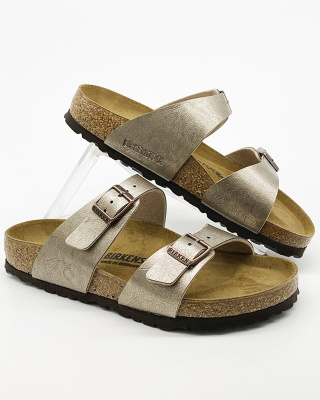 1016168 SYDNEY Birkenstock klapki damskie regular fit - graceful taupe