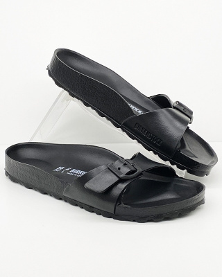 Klapki czarne Madrid EVA 0128163 Birkenstock - narrow fit, schmale weite