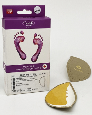 Mazbit Klin Med Lux - kliny na płaskostopie podłużne