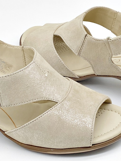 Ara sandały damskie 12-35732 09H Lugano-S HighSoft beżowe, tęgość H