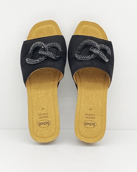 klapki na koturnie scholl