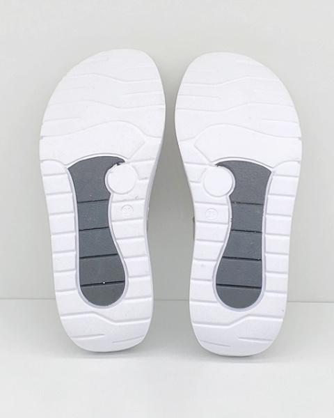 Buty medyczne klapki damskie Eldan KD MED 72 beżowe, tęgość G