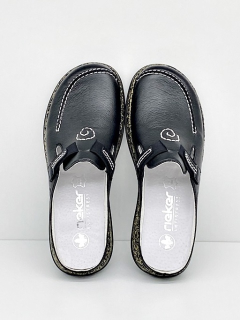 Rieker klapki z zakrytym czubkiem