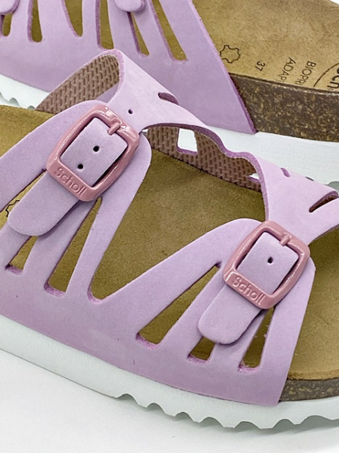 wyprofilowane klapki damskie