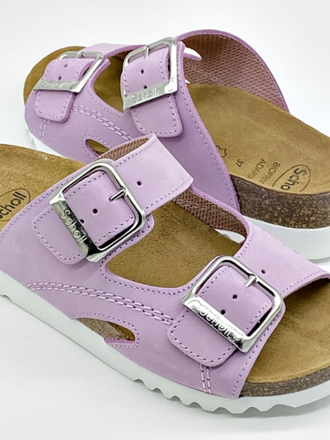 wyprofilowane klapki damskie Scholl