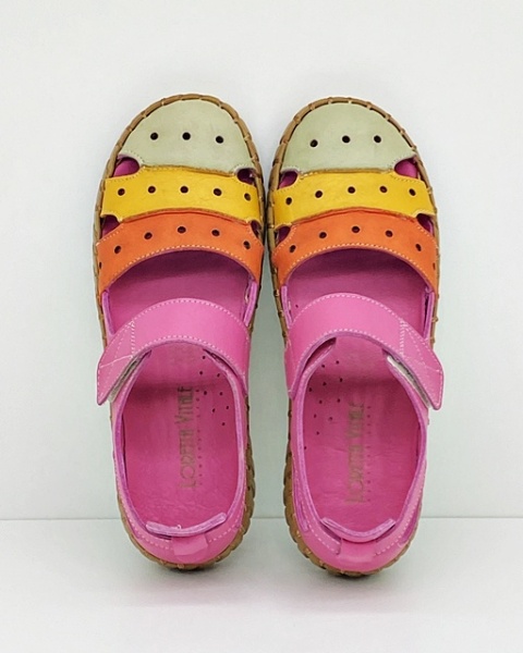 kolorowe półbuty na lato