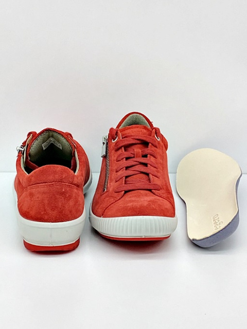 Tanato czerwone półbuty dasmkie