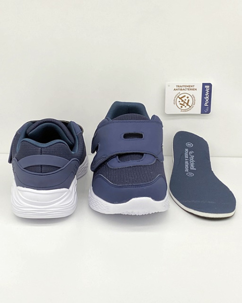 Podowell Verano granatowe Sportowe buty na wysokie podbicie największa tęgość W+
