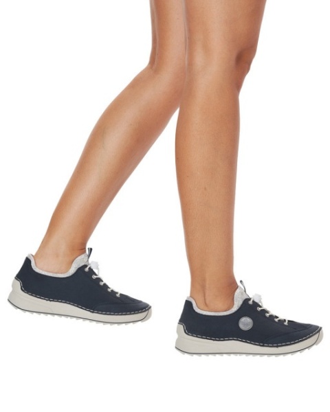 rieker skórzane półbuty