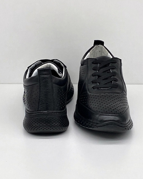 czarne półbuty damskie