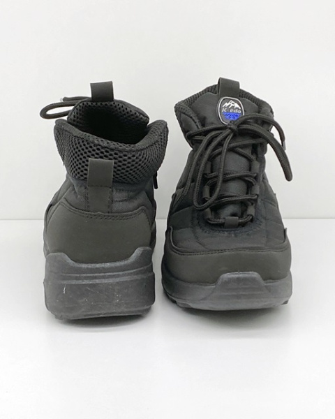 Kredo 2231 czarne buty zimowe męskie, duża tęgość J-K