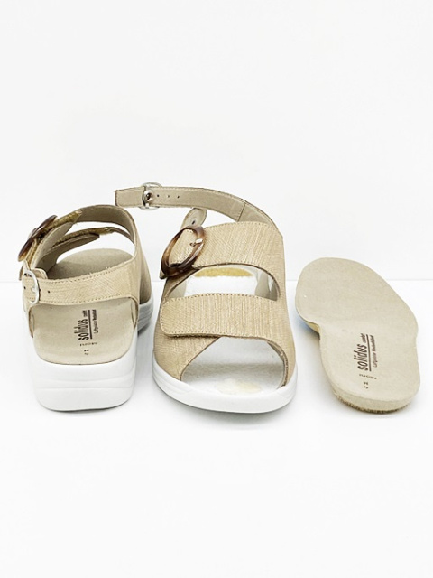 sandały damskie w zyjnowaną wkładką