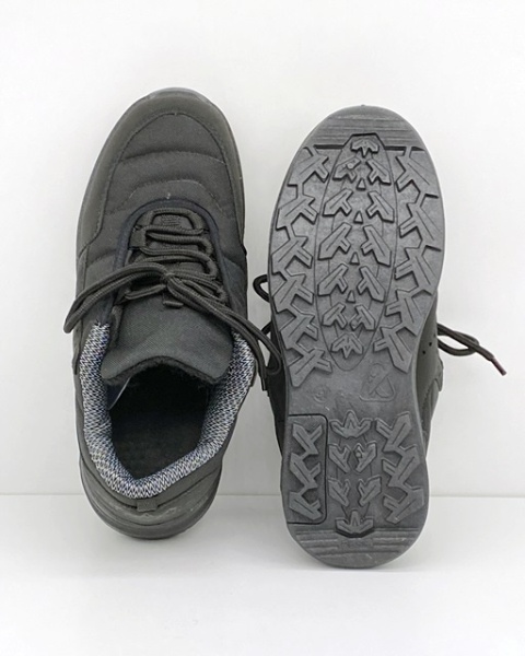 Kredo 2232 czarne zimowe półbuty męskie, duża tęgość J-K