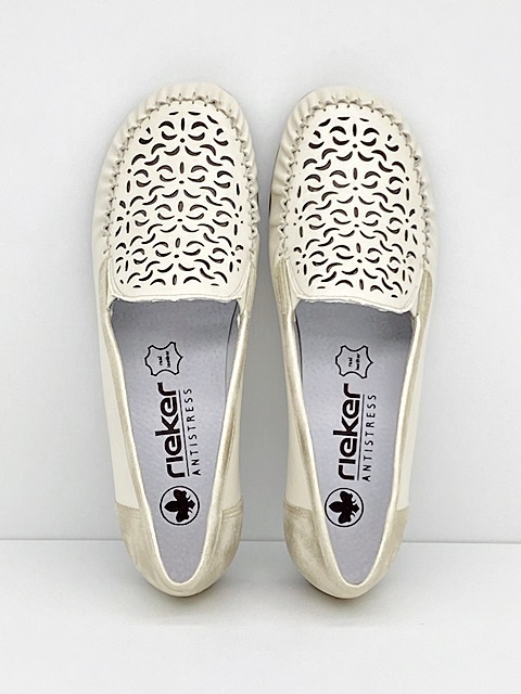 letnie mokasyny Rieker