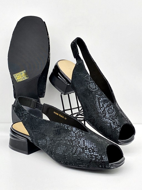 Eleganckie czarne buty damskie