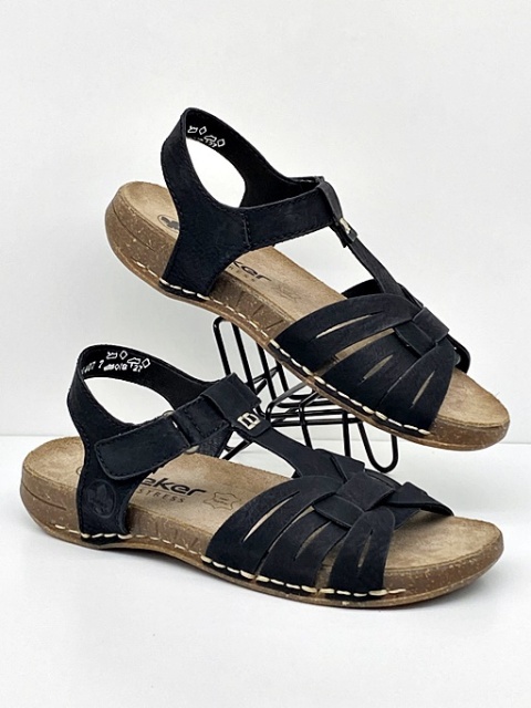 Rieker sandały na szerokie stopy