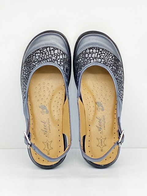 Sandały Axel 2450 granatowe (Marine Gold), duża tęgość M