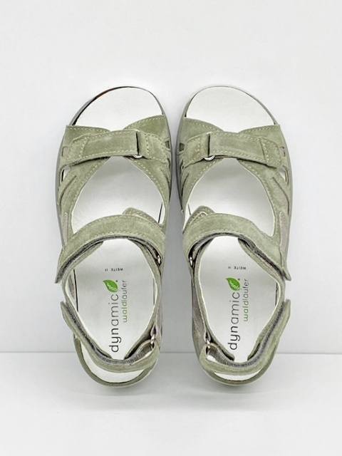 Sandały damskie z ujemnym obcasem