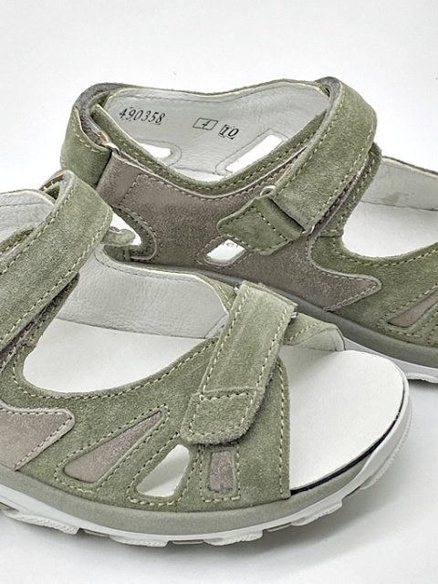 Sandały hikkingowe Waldlaufer Dynamic MBT Hanni 448001 235 293 minze stein, tęgość regulowana G-H-J