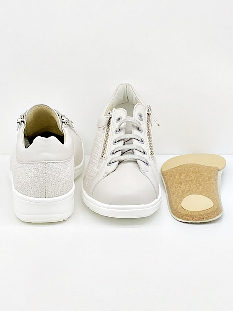 Solidus 29097-20953 KATE platynowo szare, półbuty damskie tęgość K