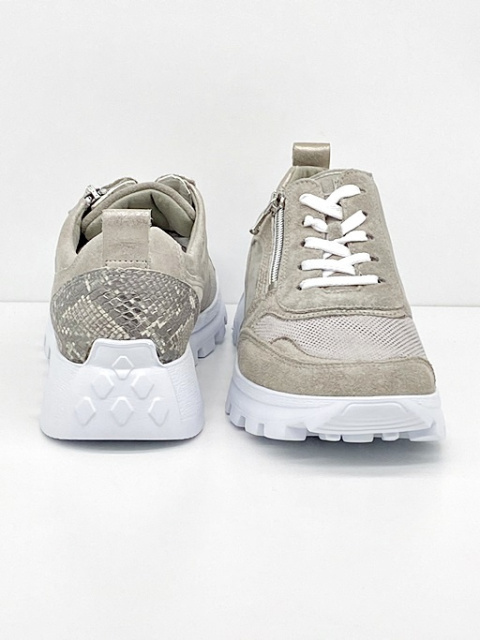 Waldlaufer półbuty damskie beżowe H-Ajala 993H01 605 070, średnia tęgość H