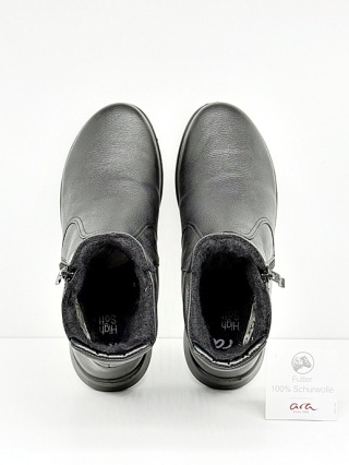 Ara botki zimowe Toronto 12-40413 01H czarne, tęgość H