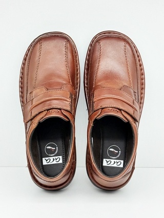 Ara buty męskie Ben 11-17101 07K brązowe półbuty na szerokie stopy, tęgość K