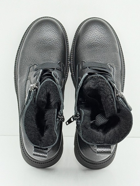 botki skórzane damskie