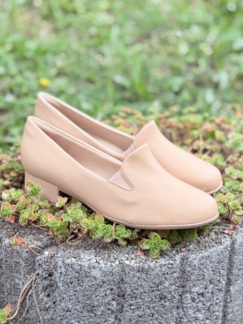 czółenka damskie beżowe