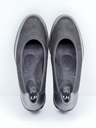 Buty damskie Ara 12-50664-01H Zurich czarne buty na haluksy, koturn, tęgość H