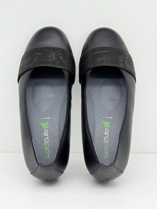 Waldlaufer buty damskie czółenka Kathe 670511 209 001 czarne, tęgość K