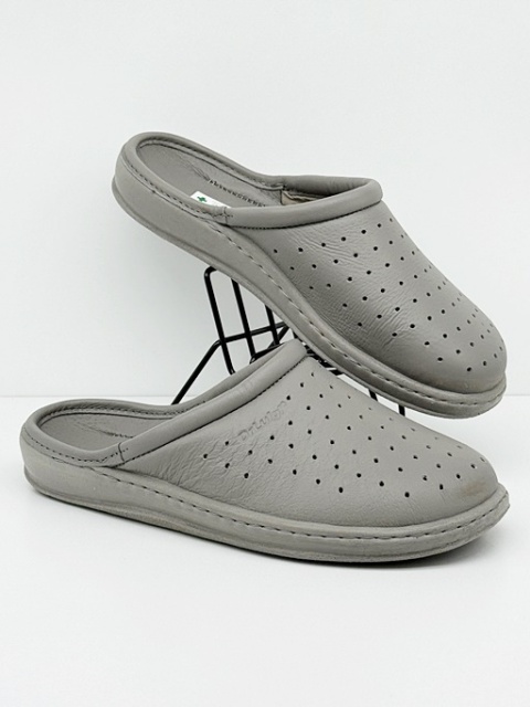 Dr Luigi skórzane klapki ortpedyczne