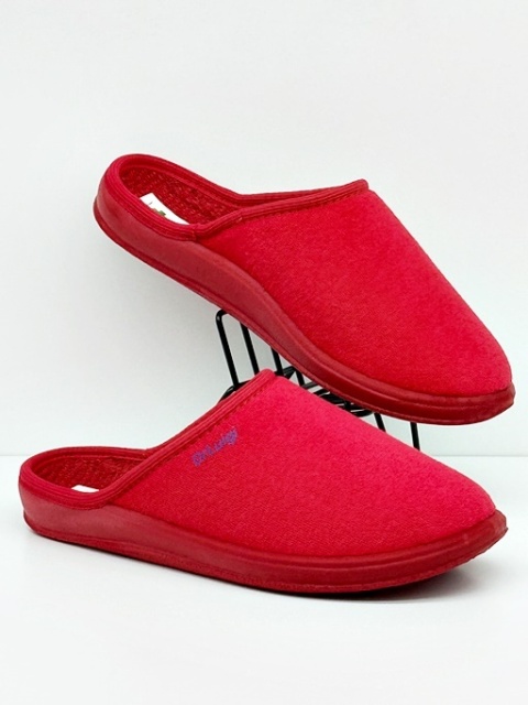 kapcie damskie czerwone