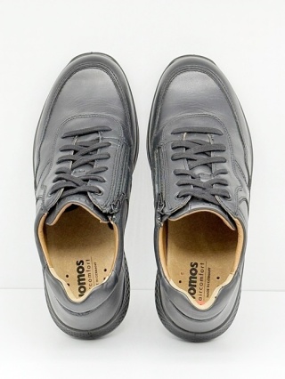 Jomos buty męskie skórzane 322410 czarne, duża tęgość K