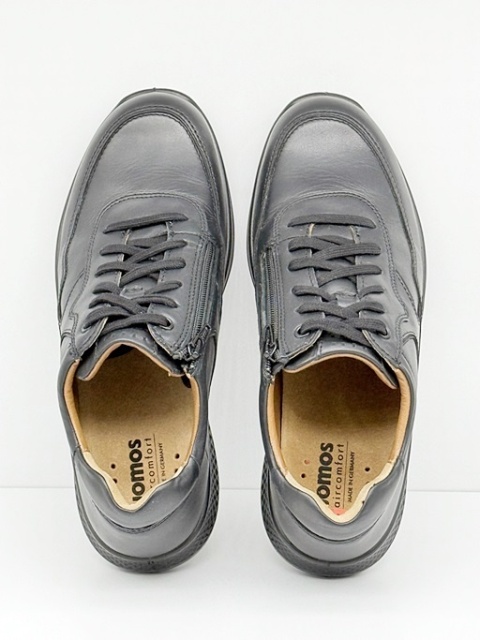 Jomos buty męskie skórzane 322410 czarne, duża tęgość K