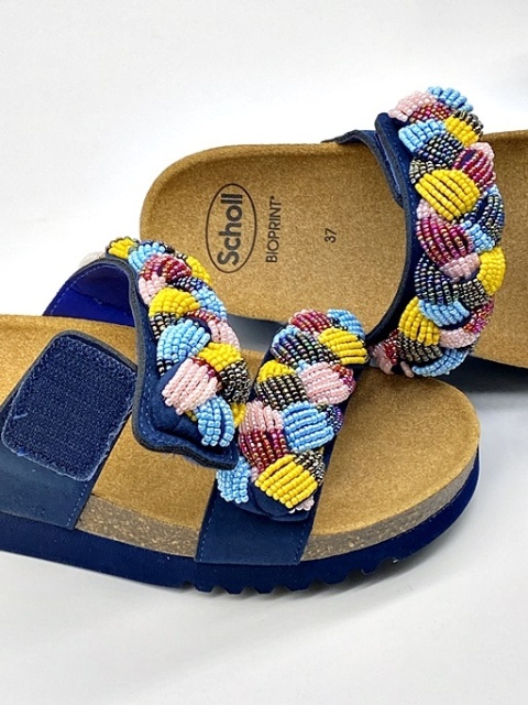 klapki kolorowe koraliki