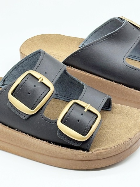 Klapki zdrowotne do pracy BIRKE 01D czarne, zakres regulacji tęgości F-G-H