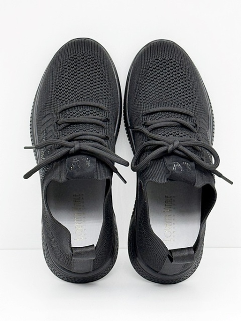 Obuwie sportowe damskie Loretta Vitale W4303 czarne, tęgość F-G (mała)