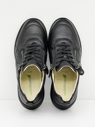 Obuwie zdrowotne Waldlaufer KALEA 698004 199 001 Hirsch, czarne, tęgość K