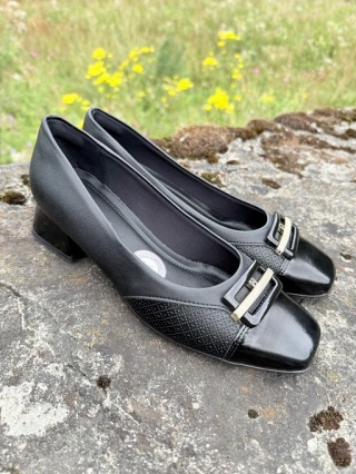 Piccadilly buty damskie Joanete 160097-3 czarne, średnia tęgość G