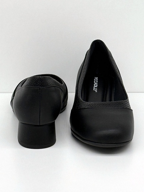 Buty damskie Piccadilly czółenka 145055-6 czarne, średnia tęgość G