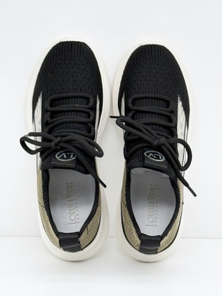 Półbuty sportowe damskie Loretta Vitale W4301 czarne, tęgość F-G